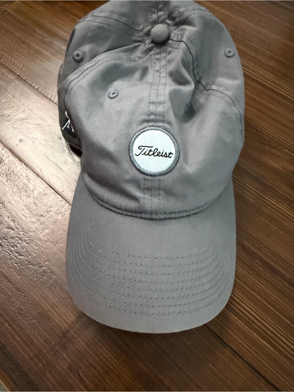 Titleist Gray Embroidered Logo Hat